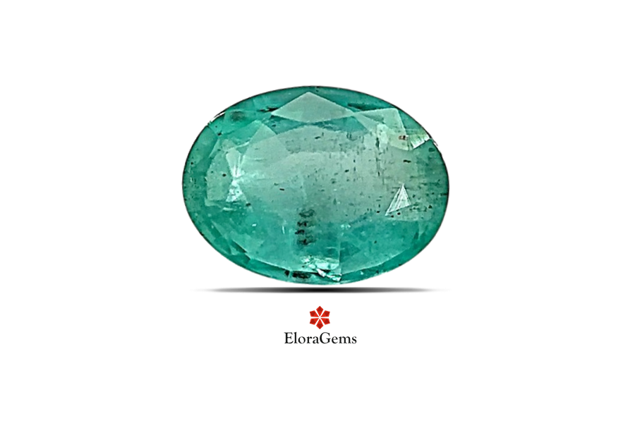 Emerald (Maragadham) 7x6 MM 0.98 carats