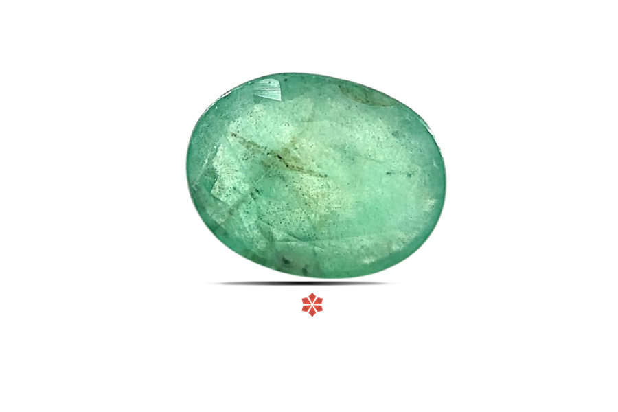 Emerald (Maragadham) 11x9 MM 3.19 carats