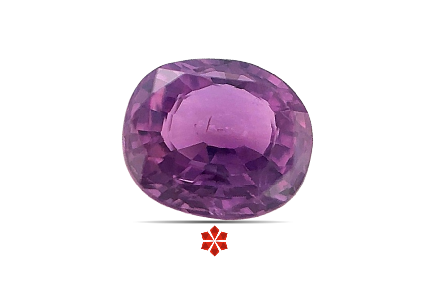 Pink Sapphire 7x6 MM 1.38 carats