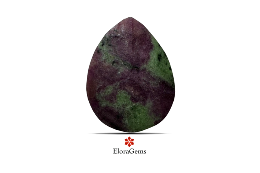 Ruby Zoisite 27x20 MM 16.67 carats