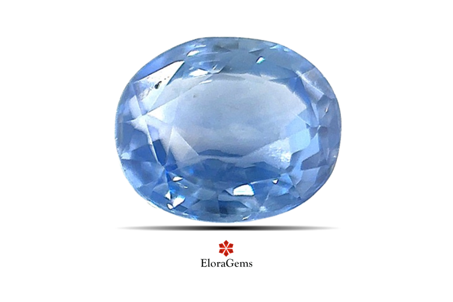 Blue Sapphire (Neelam) 8x7 MM 2.45 carats