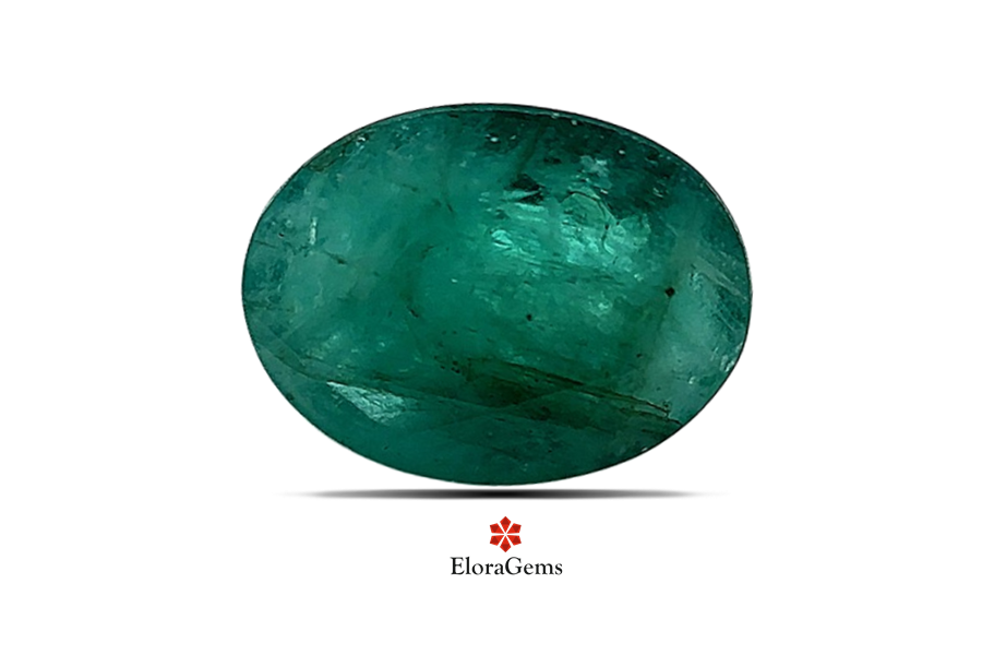 Emerald (Maragadham) 12x9 MM 3.37 carats