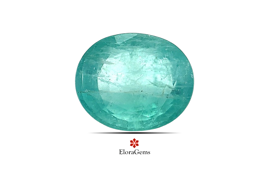 Emerald (Maragadham) 9x8 MM 2.41 carats