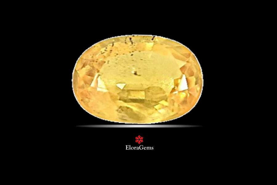 Yellow Sapphire (Pushparag) 7x5 MM 1.07 carats