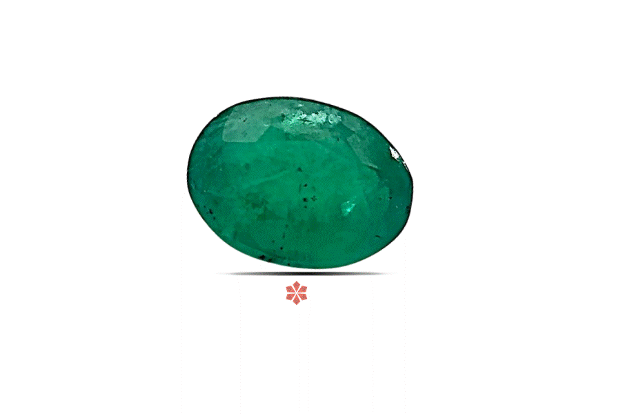 Emerald (Maragadham) 7x5 MM 0.76 carats
