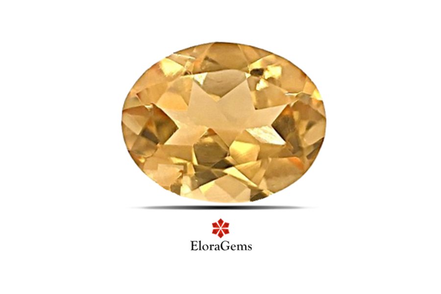 Citrine 9x7 MM 1.85 carats