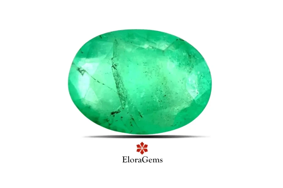 Emerald (Maragadham) 8x6 MM 1.2 carats