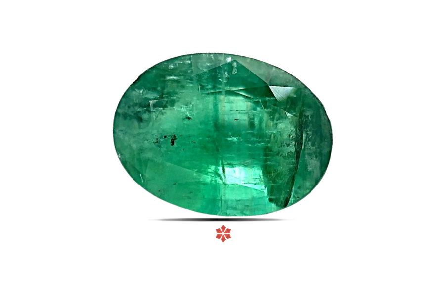 Emerald (Maragadham) 14x11 MM 6.37 carats