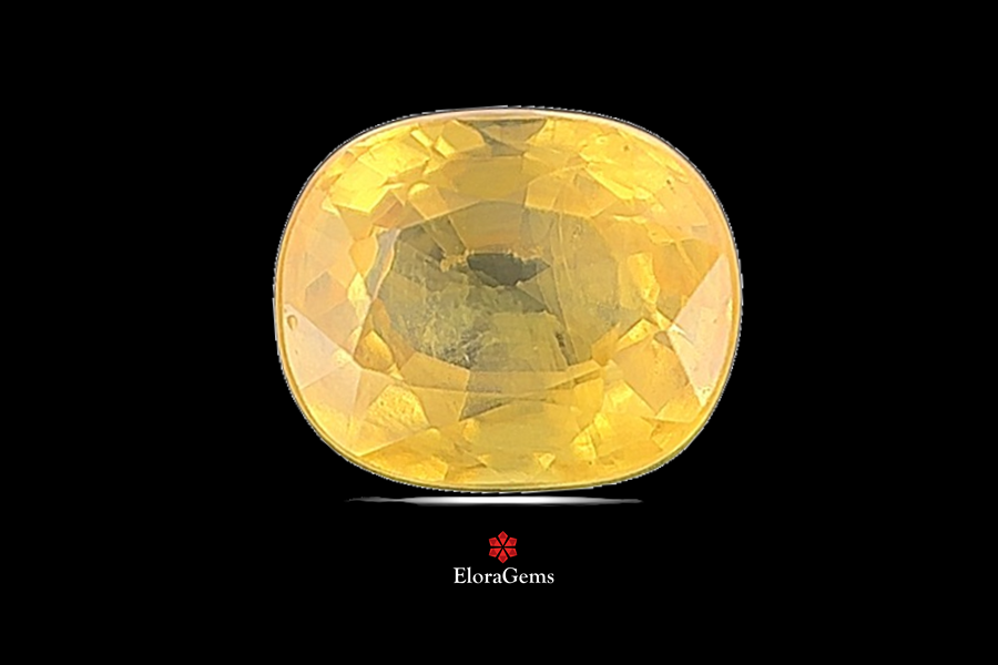 Yellow Sapphire (Pushparag) 8x6 MM 2.22 carats