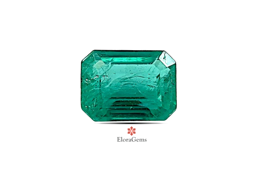 Emerald (Maragadham) 8x6 MM 1.65 carats