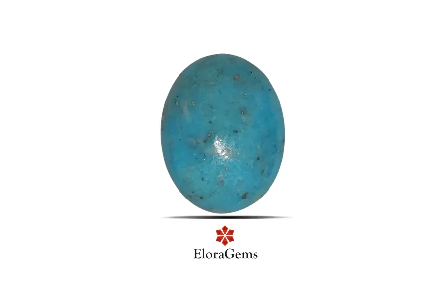 Turquoise 12x9 MM 3.82 carats