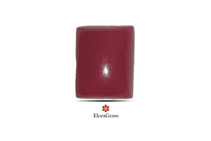 Red Coral (Pavalam) 6x5 MM 1.3 carats