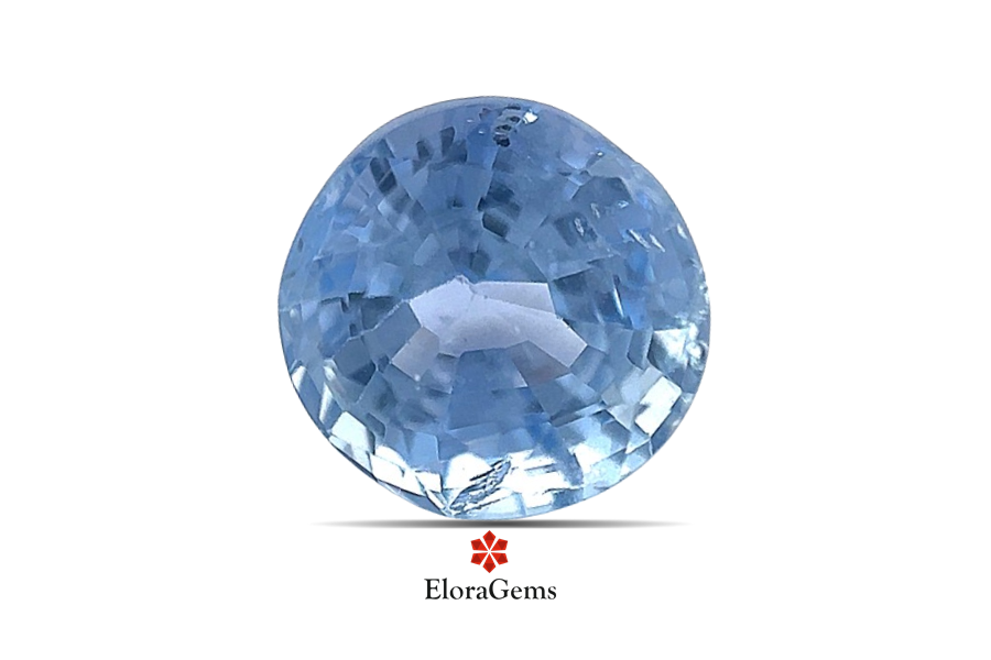 Blue Sapphire (Neelam) 7x8 MM 2.35 carats