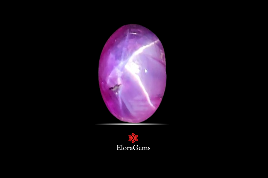 Star Ruby 8x6 MM 1.96 carats