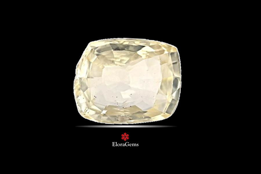 Yellow Sapphire (Pushparag) 8x6 MM 1.66 carats