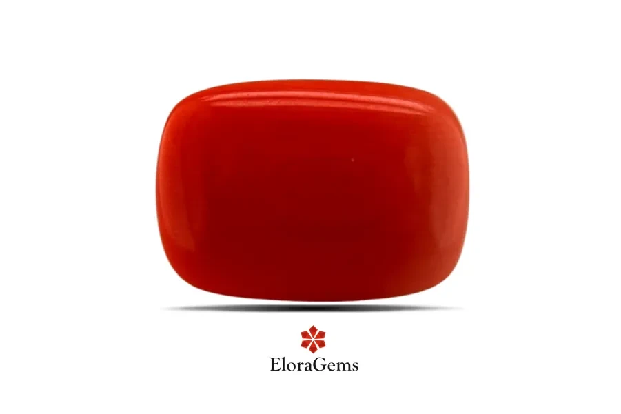 Red Coral (Pavalam) 14x10 MM 3.71 carats
