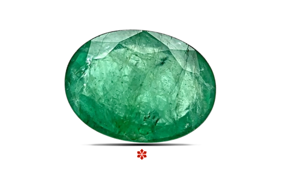 Emerald (Maragadham) 11x8 MM 2.57 carats