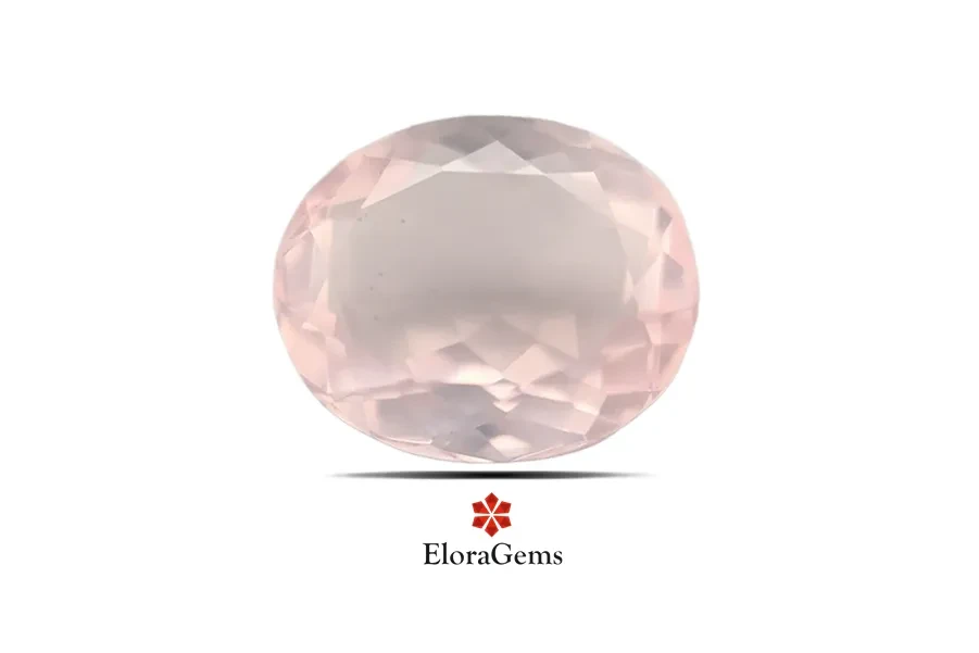 Rose Quartz 12x10 MM 5 carats