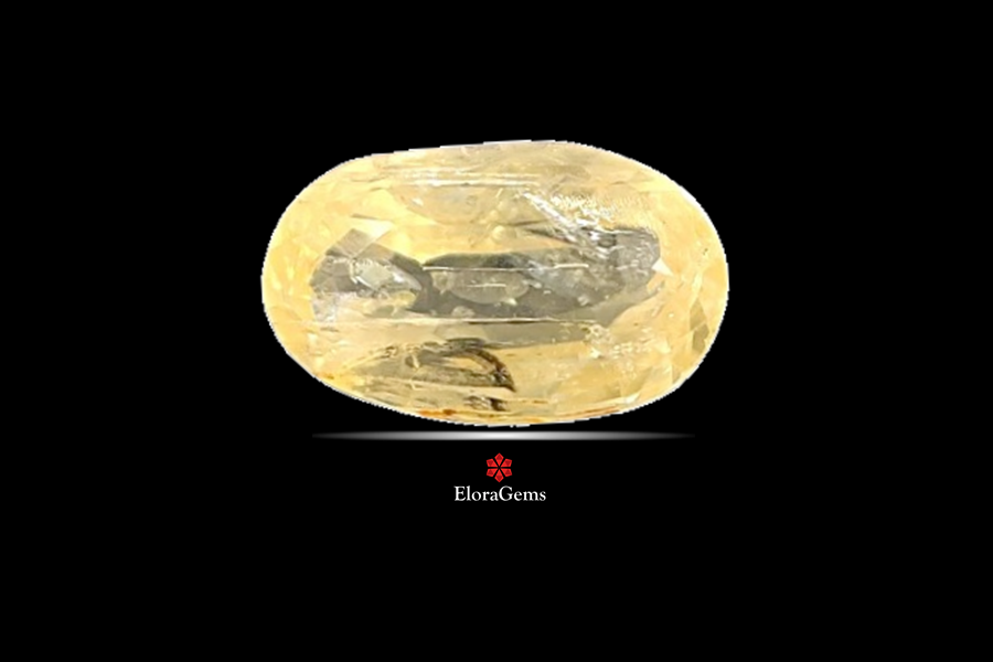 Yellow Sapphire (Pushparag) 11x6 MM 3.28 carats