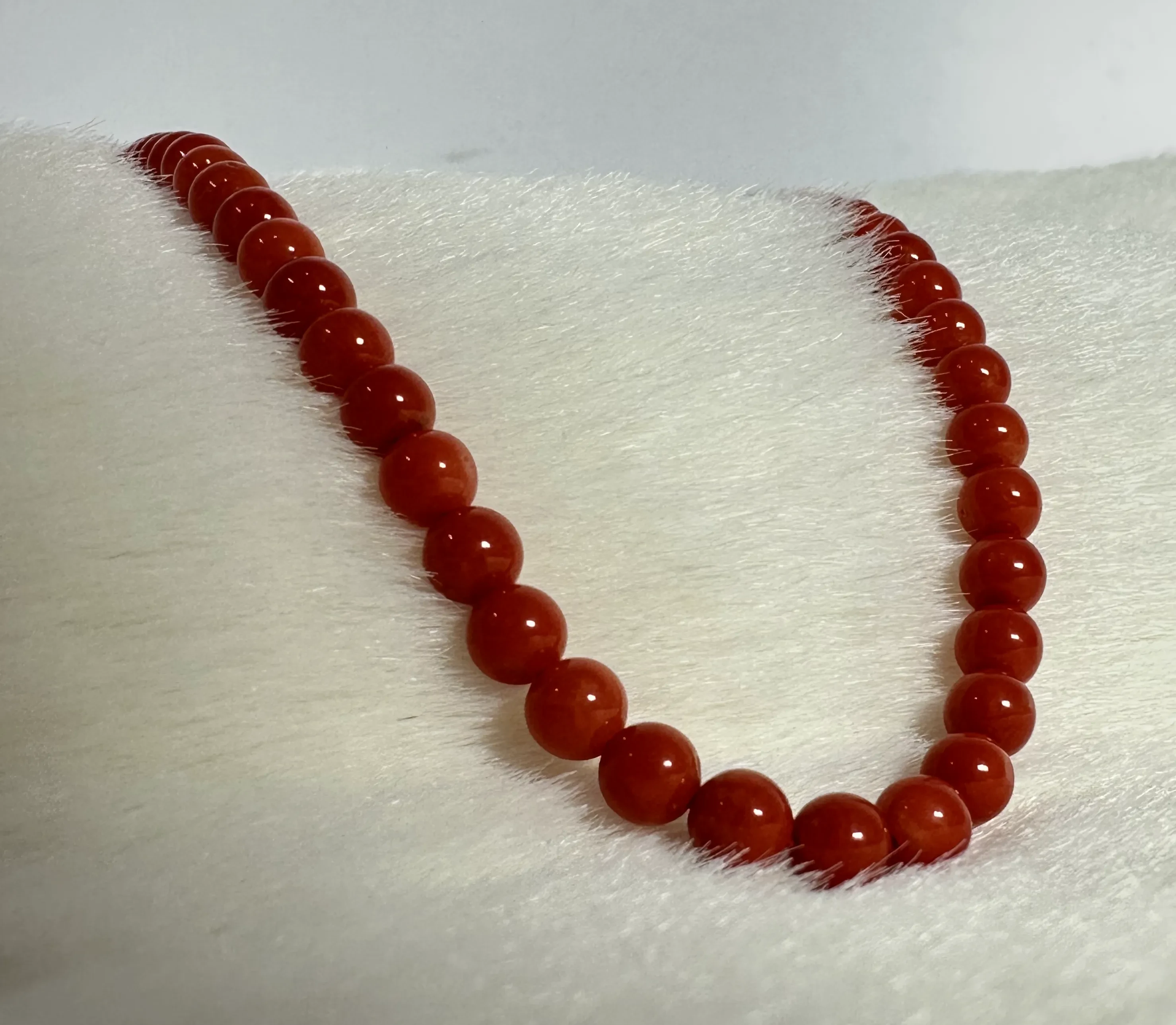 Red Coral (Pavalam) 4x4 MM 61.73 carats