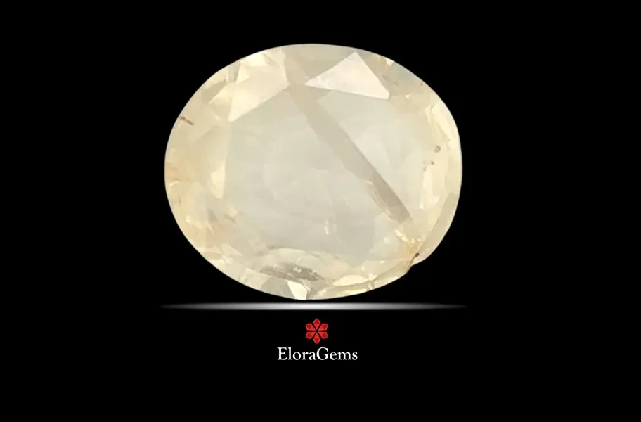 Yellow Sapphire (Pushparag) 8x7 MM 2.01 carats