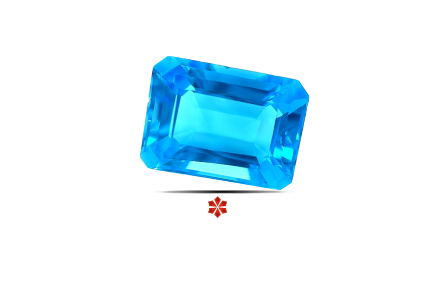 Blue Topaz 18x13 MM 21.68 carats