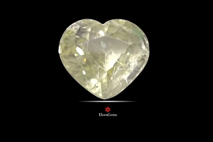 Yellow Sapphire (Pukhraj) 6x6 MM 1.08 carats