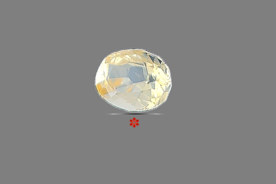 Yellow Sapphire (Pushparag) 5x4 MM 0.62 carats