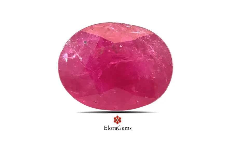 Ruby (Manik) 8x6 MM 1.8 carats