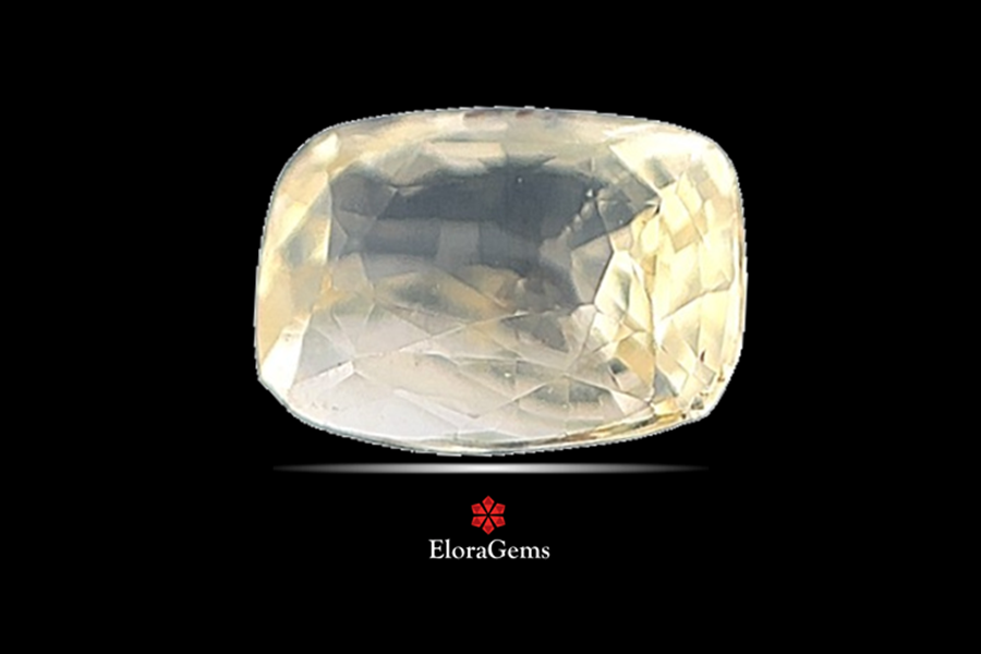 Yellow Sapphire (Pushparag) 9x6 MM 2.12 carats