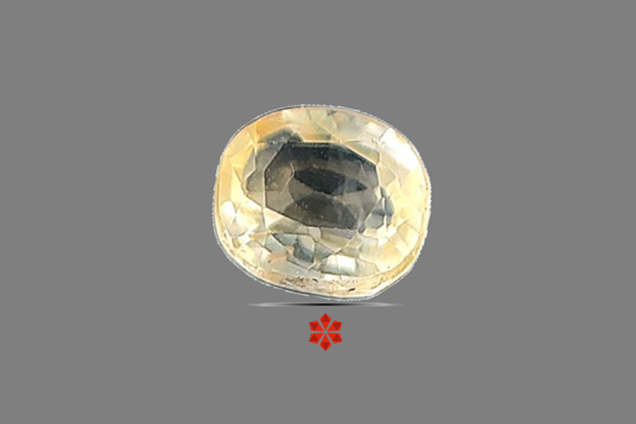 Yellow Sapphire (Pushparag) 6x5 MM 1.06 carats