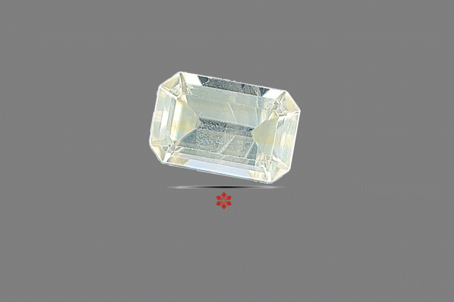 Yellow Sapphire (Pushparag) 6x4 MM 0.71 carats