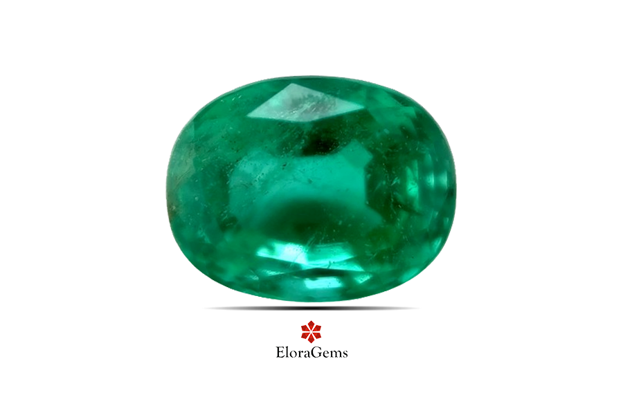 Emerald (Maragadham) 11x9 MM 4.4 carats