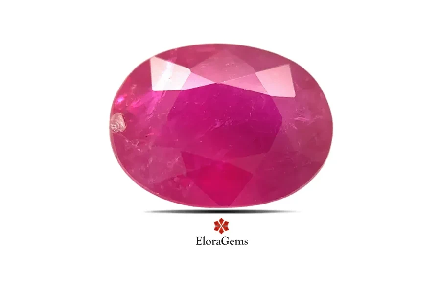 Ruby (Manik) 8x6 MM 1.48 carats
