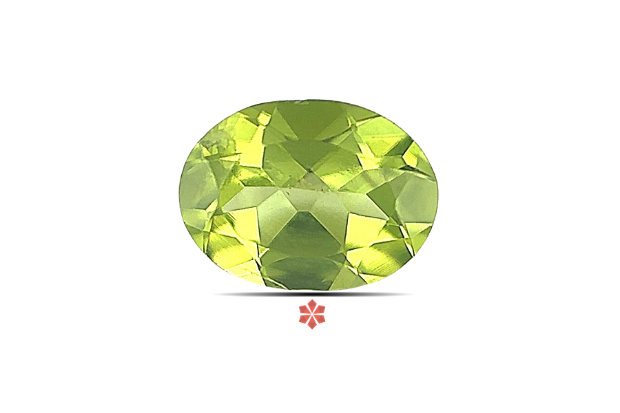 Peridot 8x6 MM 1.22 carats