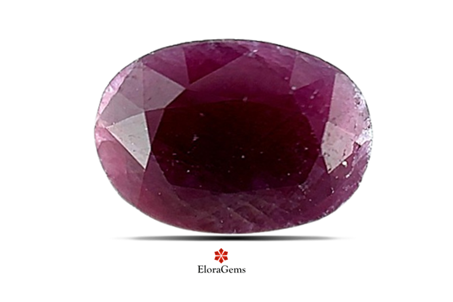 Ruby (Manik) 11x9 MM 3.62 carats