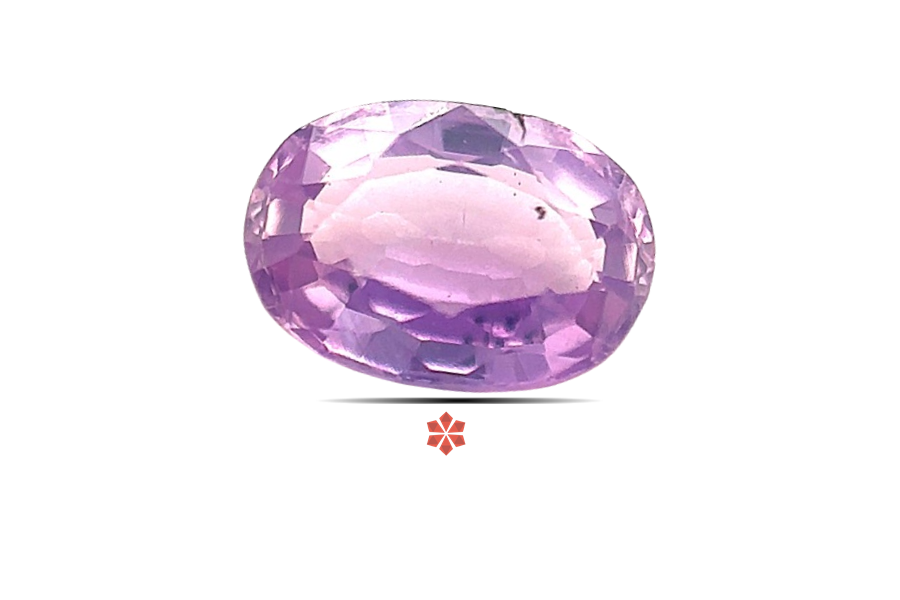 Pink Sapphire 7x5 MM 1.05 carats