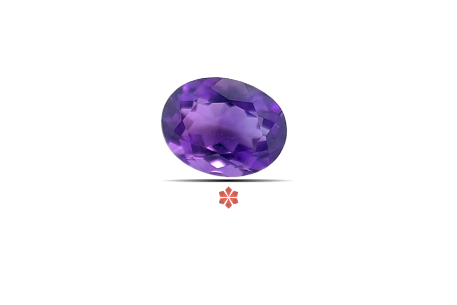 Amethyst 8x6 MM 1.35 carats