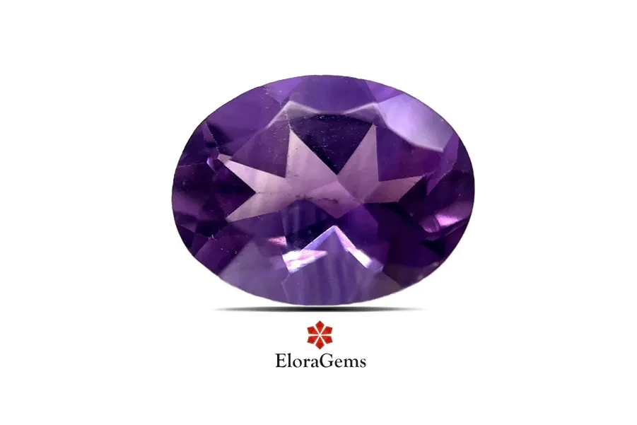 Amethyst 9x7 MM 1.54 carats