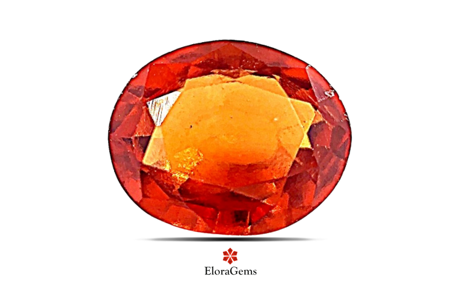 Hessonite (Gomed) 8x7 MM 1.8 carats