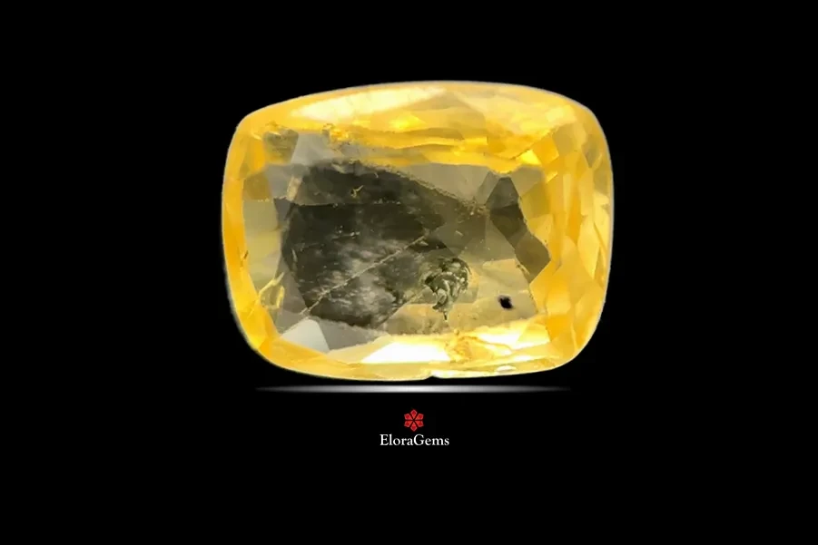 Yellow Sapphire (Pukhraj) 7x6 MM 1.35 carats