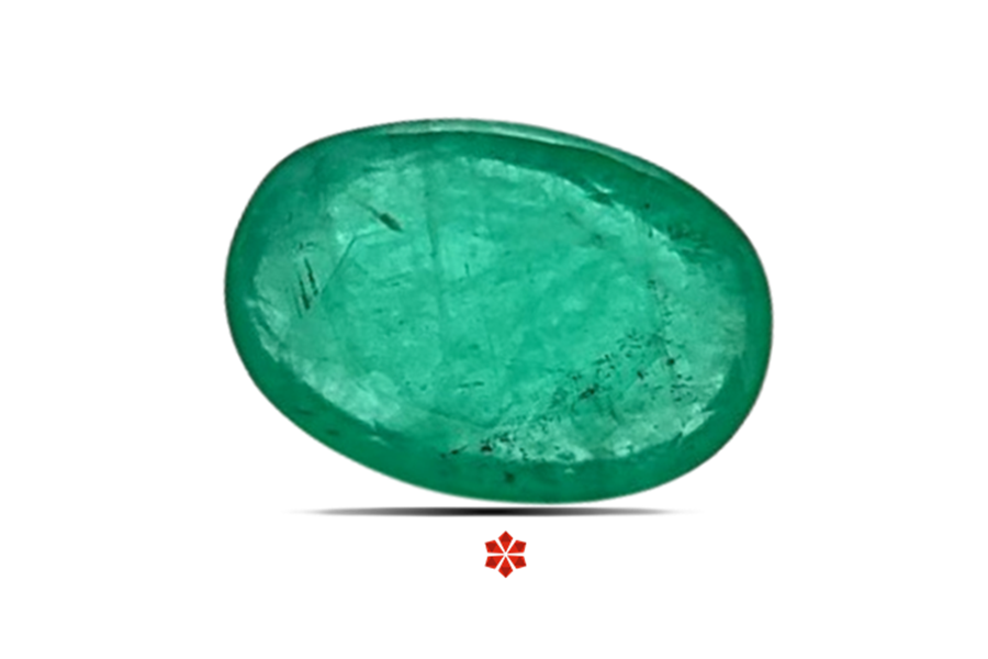 Emerald (Maragadham) 7x5 MM 0.74 carats