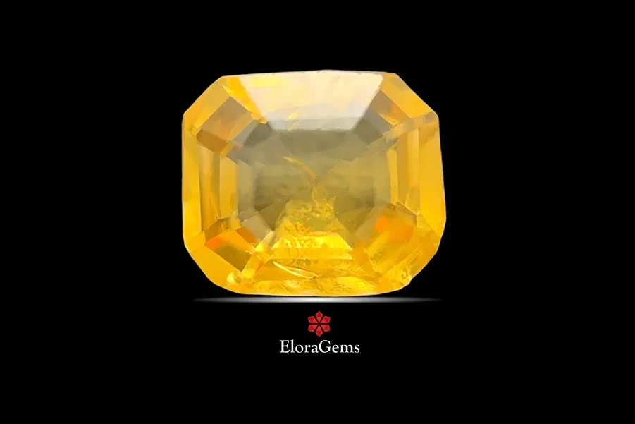 Yellow Sapphire (Pukhraj) 5x5 MM 0.58 carats