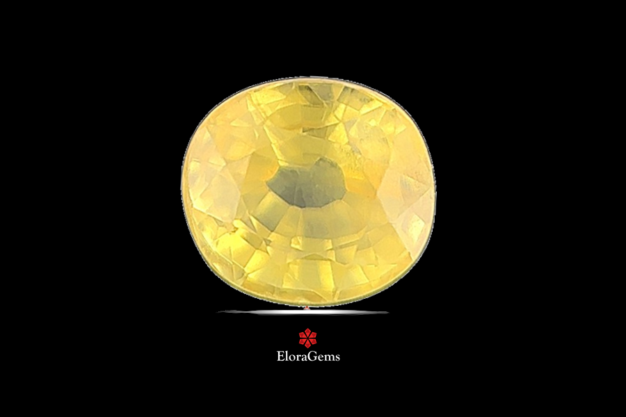 Yellow Sapphire (Pushparag) 7x7 MM 2.24 carats