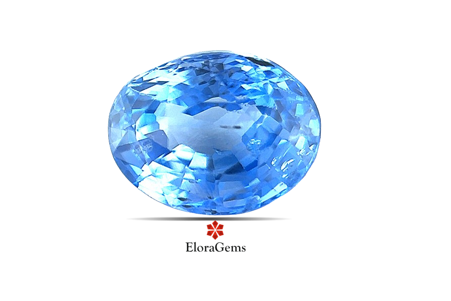 Blue Sapphire (Neelam) 8x6 MM 2.14 carats