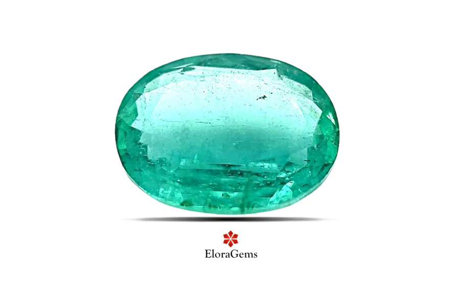 Emerald (Maragadham) 15x12 MM 7.24 carats
