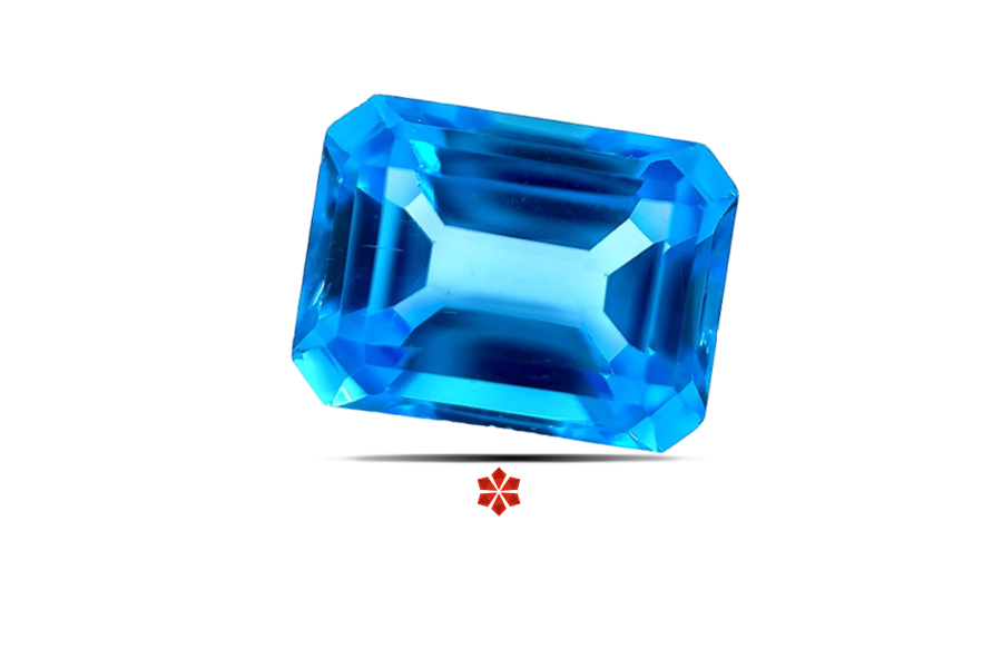 Blue Topaz 16x12 MM 18.78 carats