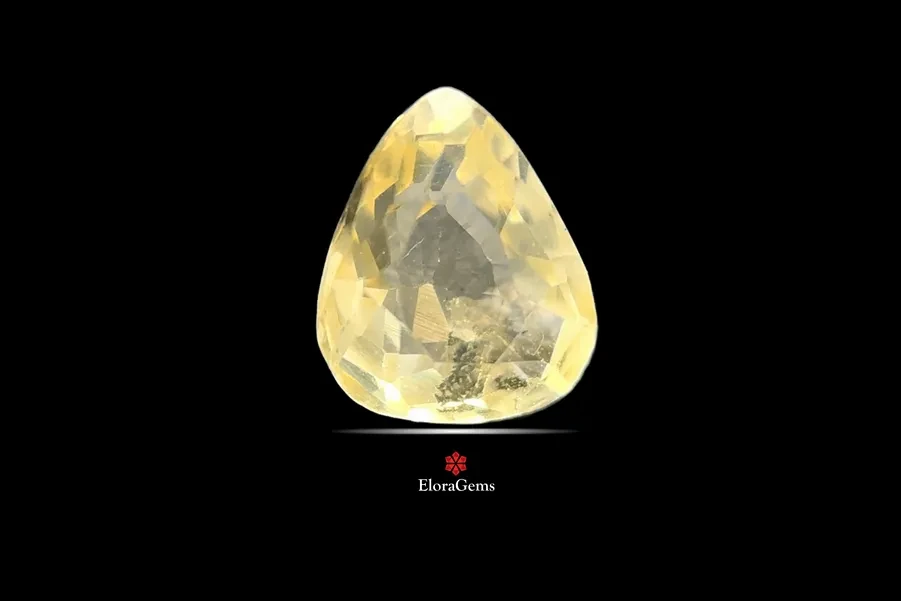 Yellow Sapphire (Pukhraj) 6x5 MM 0.67 carats