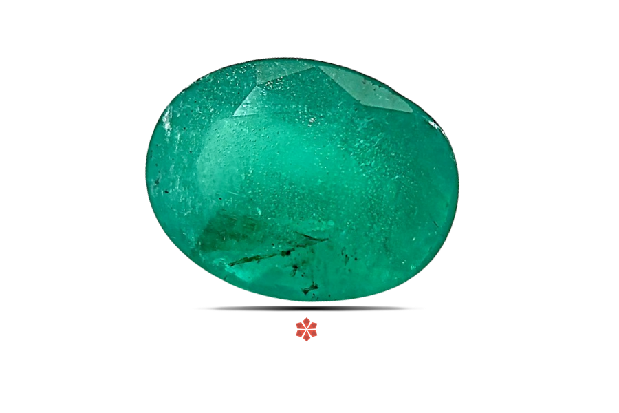 Emerald (Maragadham) 9x7 MM 1.88 carats