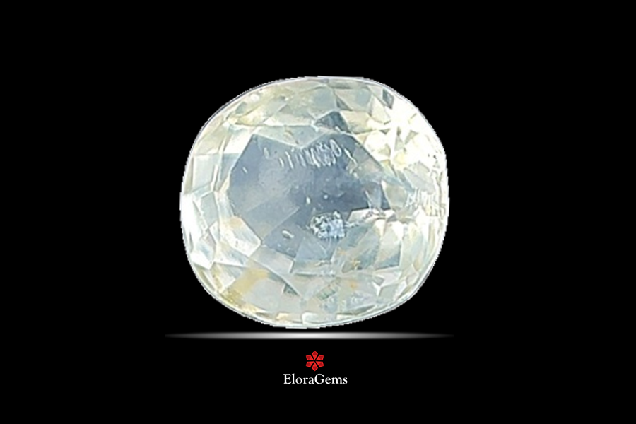 Yellow Sapphire (Pushparag) 6x5 MM 0.97 carats